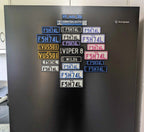 FTA3DP Personalised License Plate Toolbox/Fridge Magnets