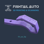 Ford Mustang S550 Seatbelt Guides (Limited Edition Purple) | FTA3DP