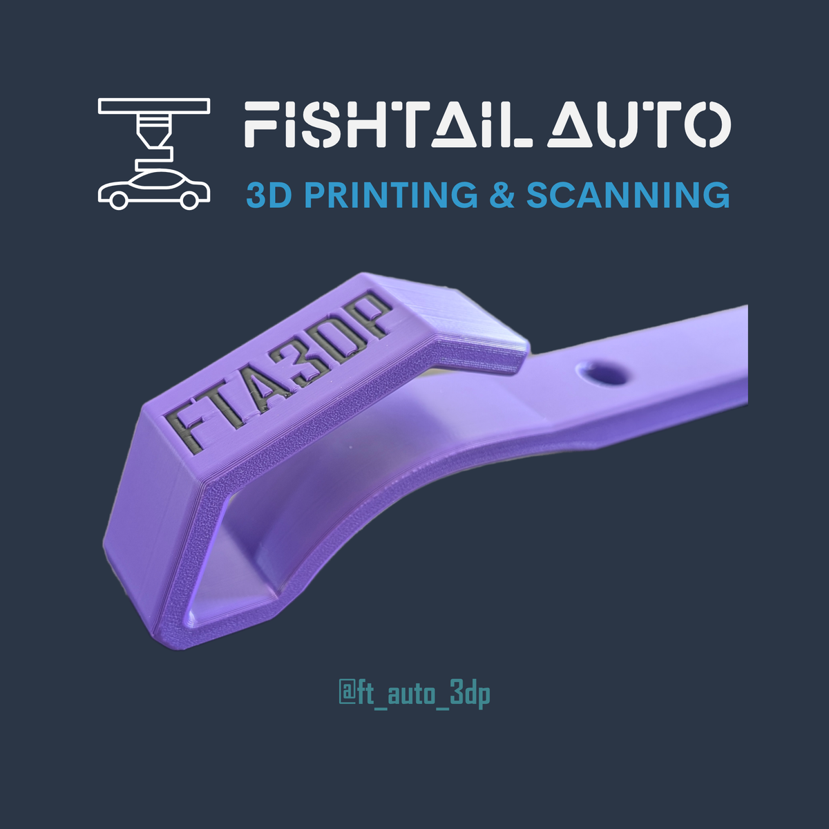 Ford Mustang S550 Seatbelt Guides (Limited Edition Purple) | FTA3DP